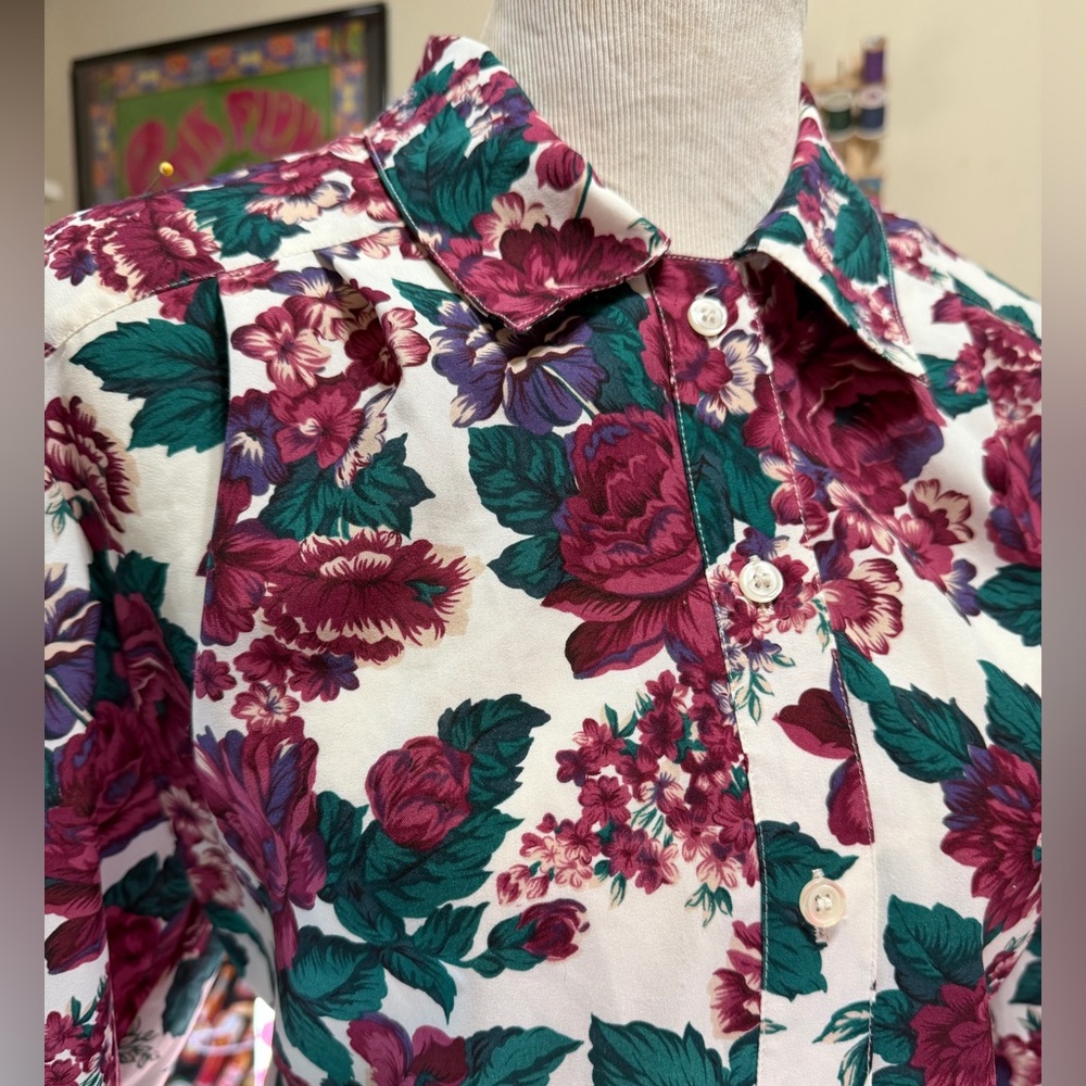 🪻Vintage Peony Blouse by Pykettes